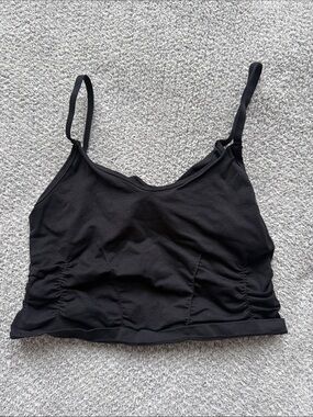 Free People Black Sports Bra M/L